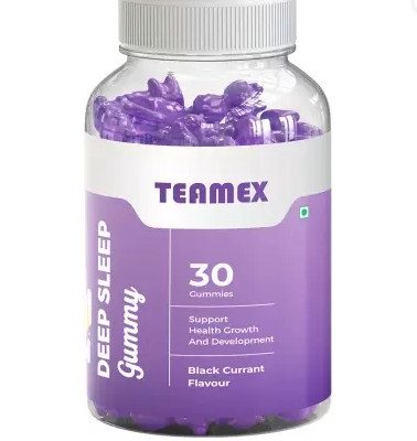 Teamex Deep Sleep Gummies ડીપ સ્લીપ ગમીઝ